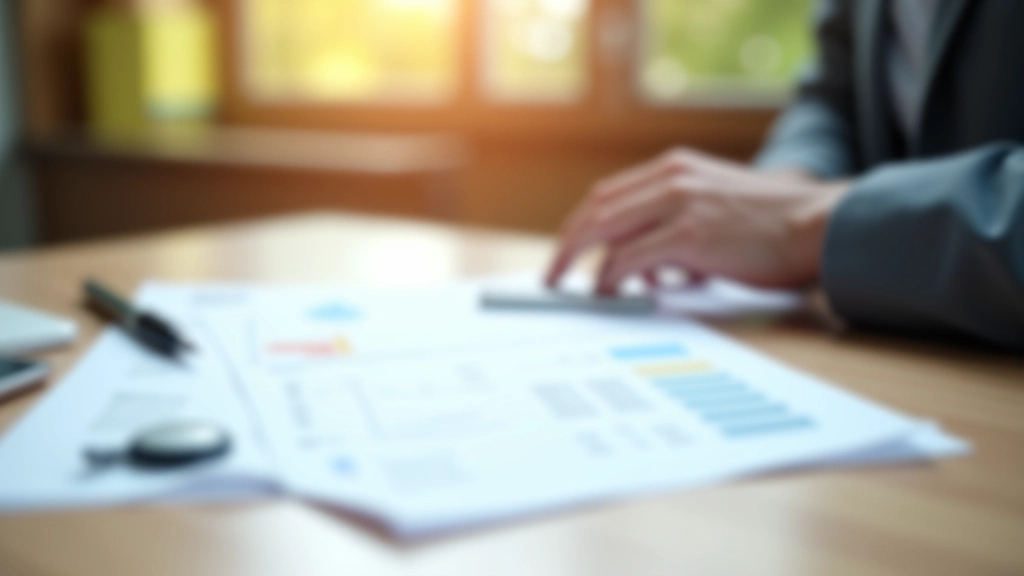 Finansinis planas ir skaičiavimo lentelė ant stalo su pieštuku, šviesi dienos šviesa